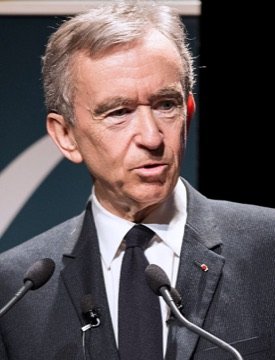 Portrait de Bernard Arnault