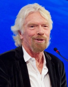 Portrait de Richard Branson